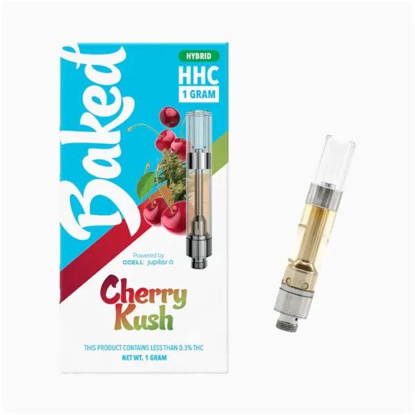 Baked Cartuchos HHC 1g Cherry Kush Hibrida