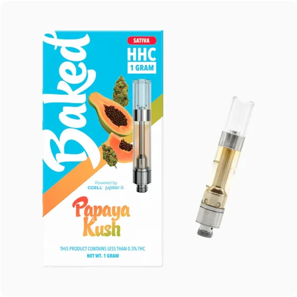 Baked Cartuchos HHC 1g Papaya Kush Sativa
