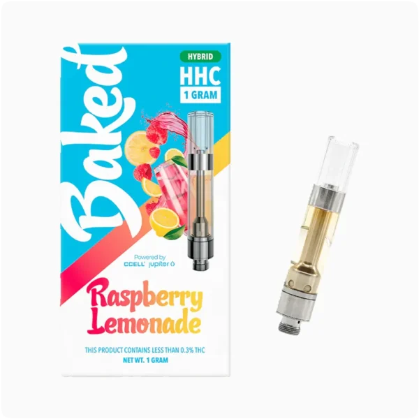 Baked Cartuchos HHC 1g Raspberry Lemonade Hibrida