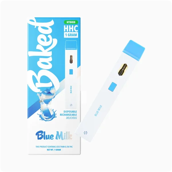 Baked Desechable HHC 1g Blue Milk Híbrida