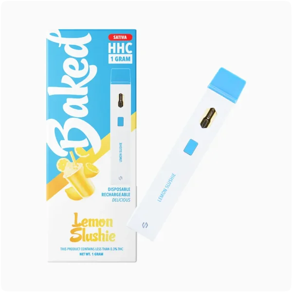 Baked Desechable HHC 1g Lemon Slushie Sativa