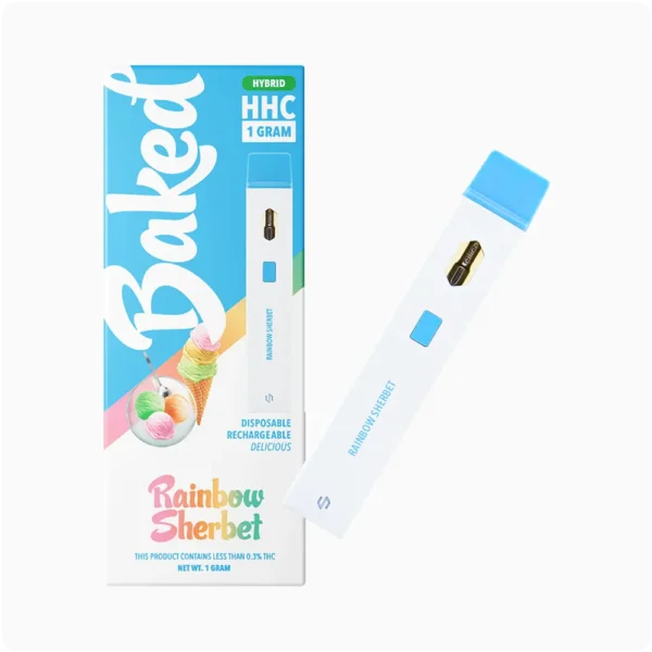 Baked Desechable HHC 1g Rainbow Sherbet Híbrida