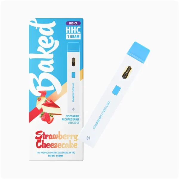 Baked Desechable HHC 1g Strawberry Shortcake Indica