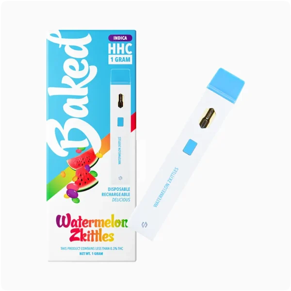 Baked Desechable HHC 1g Watermelon Zkittles Indica