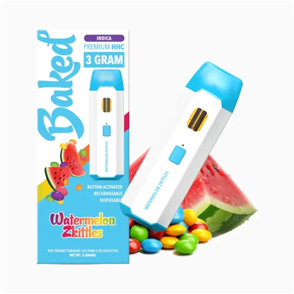 Baked Desechables HHC 3g Watermelon Zkittles Indica