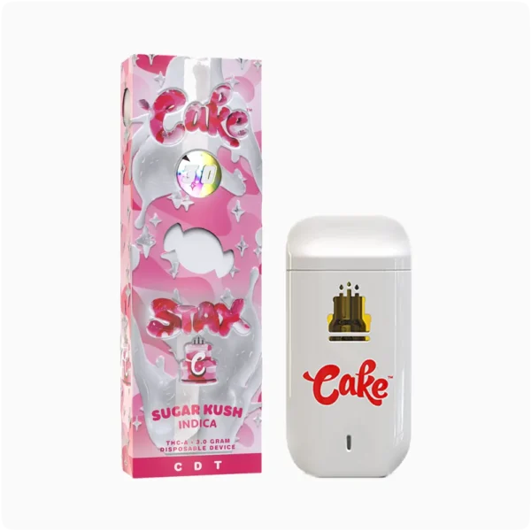 Cake Stax Desechable 3g THCA Sugar Kush Indica