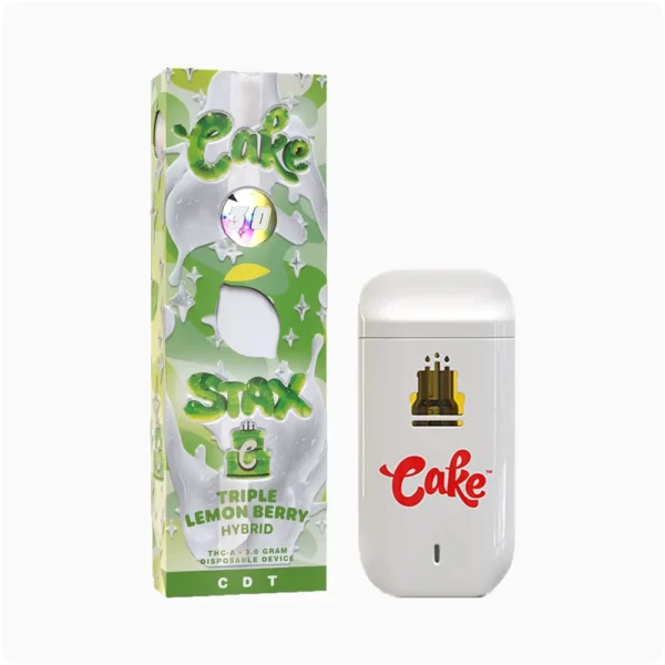 Cake Stax Desechable 3g THCA Triple Lemon Berry Hibrida