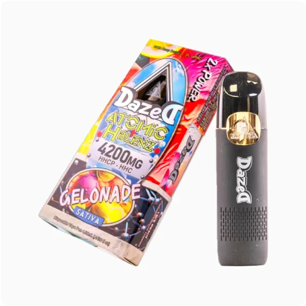 Dazed Atomic H Blenz Desechable 4.2g HHC Gelanade Sativa