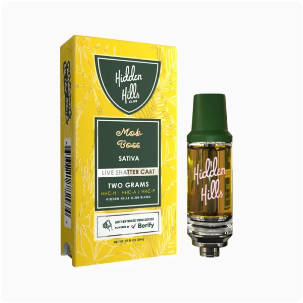 Hidden Hills Cartucho HHC 2g Mob Boss Sativa