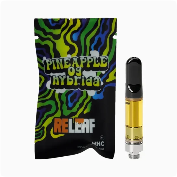 Releaf Cartucho 1g HHC pineapple og híbrida