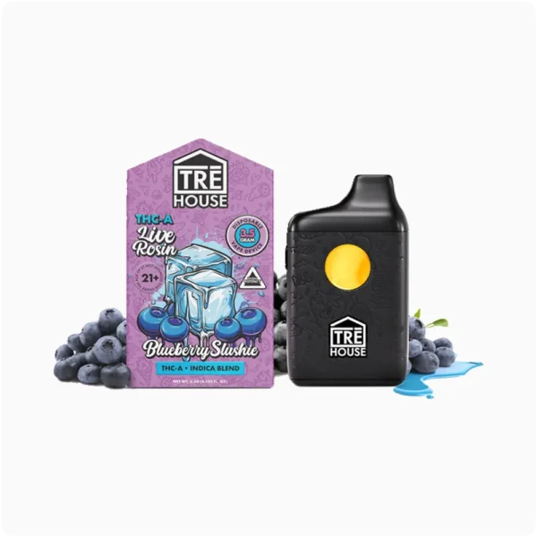 Te House Desechable 3.5g THCA Blueberry Slushie