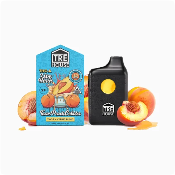 Tre House Desechable 3.5g THCA Texas Peach Cobbler Híbrida